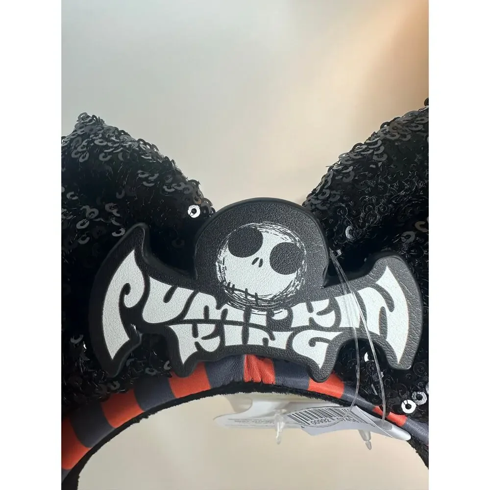 Disney Parks Jack Pumpkin King Nightmare Before Christmas Ears